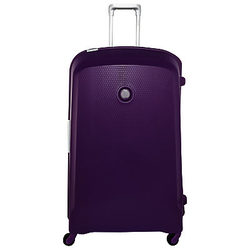 Delsey Belfort 4-Wheel 82cm Extra Large Suitcase Purple